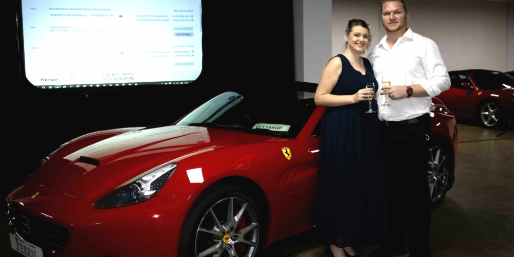 First Ferrari Sold with Bitcoin!